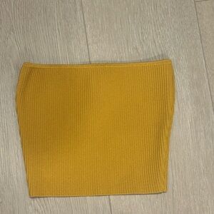 Babaton Mustard Pencil Skirt